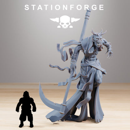 Astronet Void Deity, Modular Sci-Fi Marine warriors by STATIONFORGE, Grimdark Wargames Proxy
