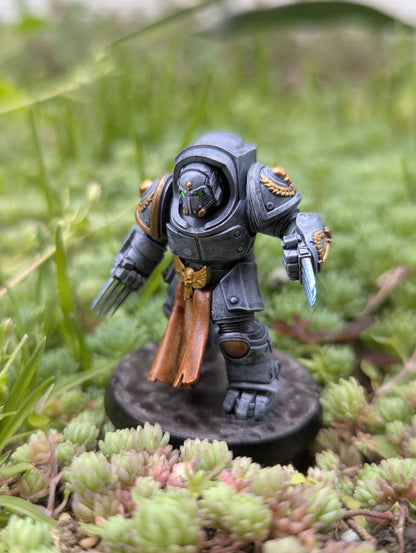 Socratis Vanguard Melee Unit, Modular Sci-Fi Marine warriors by STATIONFORGE, Grimdark Wargames Proxy