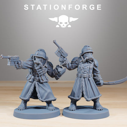 GrimGuard Frostwatch, Death Korps Proxy, Sci-Fi Wargames Miniatures by STATIONFORGE