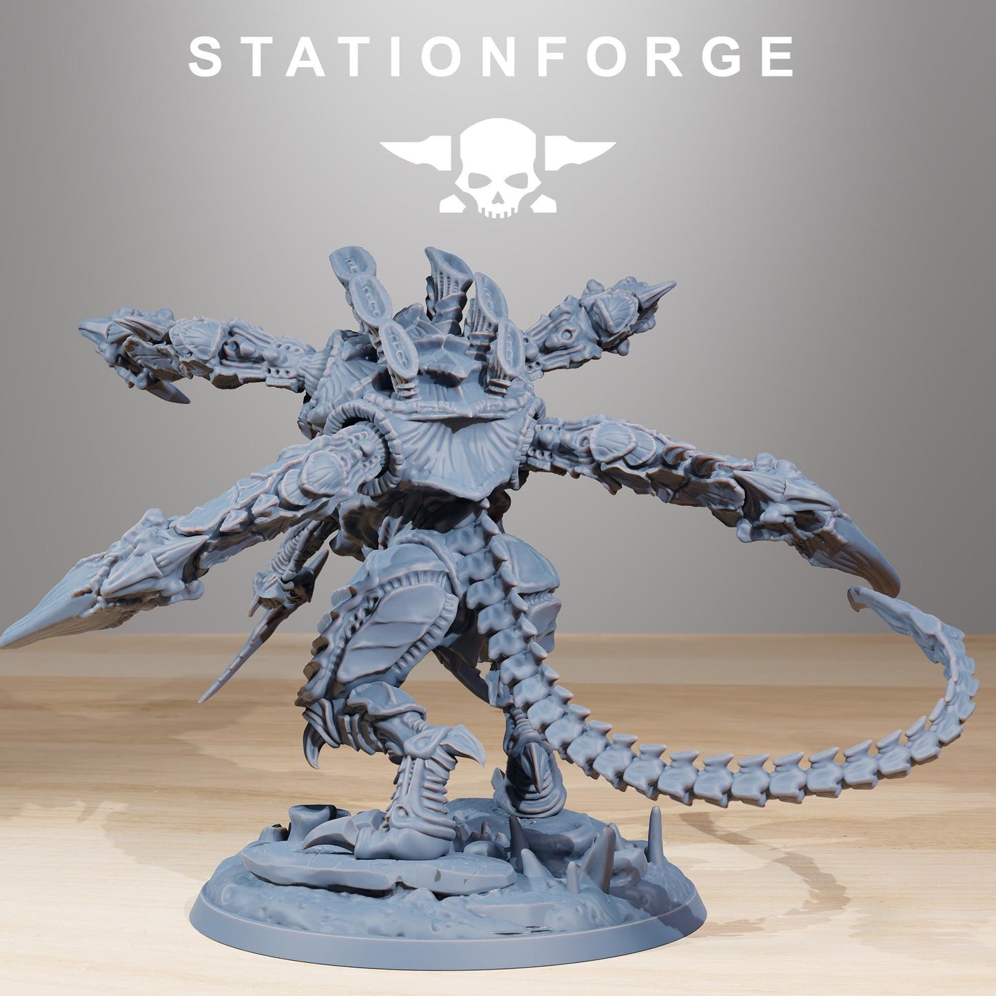 Xenarid Ravage Howler - Xenarid Alien Bugs -  Sci-Fi Grimdark Bug aliens by STATIONFORGE