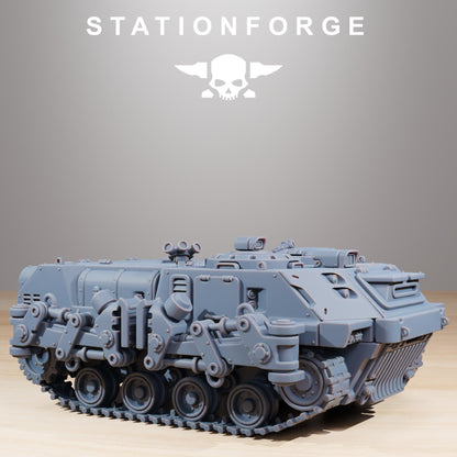 Socratis Predator Tank - Socratis Marines  - Futuristic Marine Army, Sci-Fi Space Scout Vehicle by STATIONFORGE
