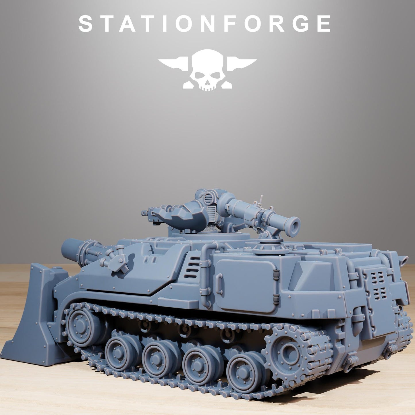 Socratis Vanguard Tank - Socratis Marines  - Futuristic Marine Army, Sci-Fi Space Scout Vehicle by STATIONFORGE