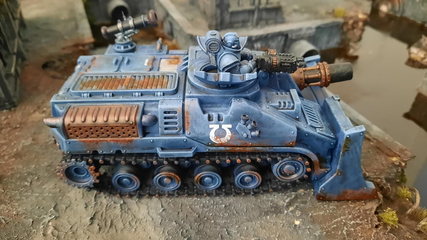 Socratis Vanguard Tank - Socratis Marines  - Futuristic Marine Army, Sci-Fi Space Scout Vehicle by STATIONFORGE