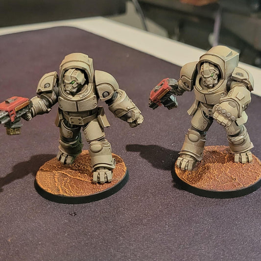Socratis Vanguard, Modular Sci-Fi Marine warriors by STATIONFORGE, Grimdark Wargames Proxy