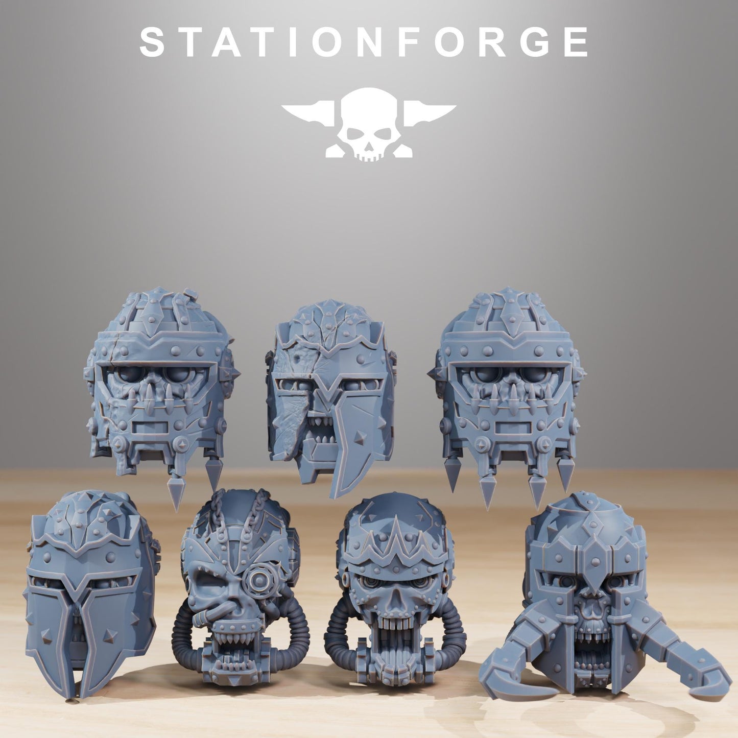 Pythonicus Defender Mk2, Modular Sci-Fi Titanic Warbot by STATIONFORGE, Grimdark Wargames Proxy