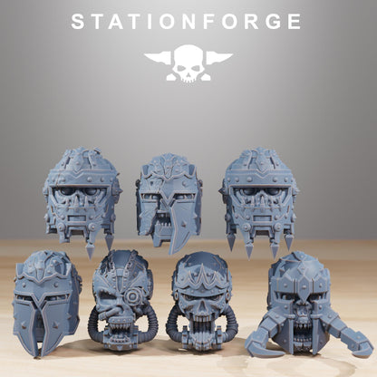 Pythonicus Defender Mk2, Modular Sci-Fi Titanic Warbot by STATIONFORGE, Grimdark Wargames Proxy