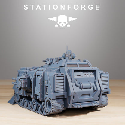 Socratis Dominator Tank - Socratis Marines  - Futuristic Marine Army, Sci-Fi Space Scout Vehicle by STATIONFORGE