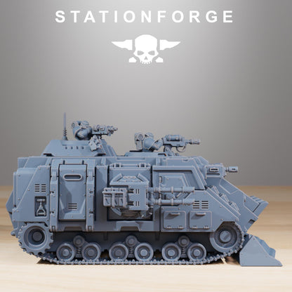 Socratis Dominator Tank - Socratis Marines  - Futuristic Marine Army, Sci-Fi Space Scout Vehicle by STATIONFORGE