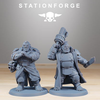 GrimGuard Mutants, Imperial Guard Proxy, Sci-Fi Wargames Miniatures by STATIONFORGE