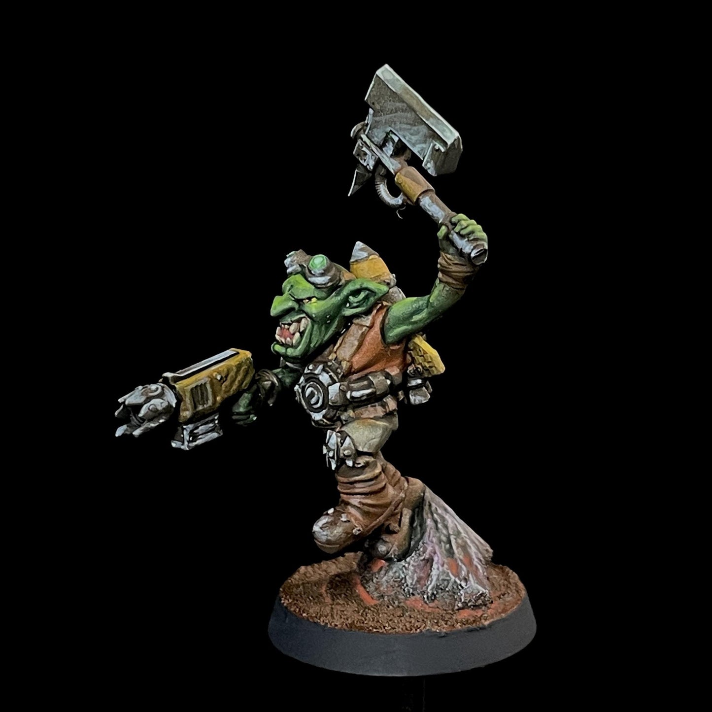 Gobs Jesters, Space-Faring Orkish Menace Sculpted by STATIONFORGE, Grimdark Compatible, Sci-Fi Wargame Scale