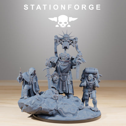 Socratis Grand Master, Modular Sci-Fi Marine warriors by STATIONFORGE, Grimdark Wargames Proxy