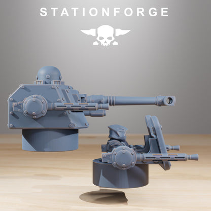 Scavenger Prospector, Space Techno-bots, modular Sci-Fi warriors by STATIONFORGE, Sci-Fi Wargames Cyber-themed Grimdark miniatures