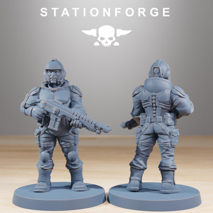 Vaskar Warmech, Death Korps Proxy, Sci-Fi Wargames Miniatures by STATIONFORGE