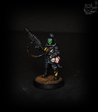 Corrupted Guard The Forsaken, Chaos Worshipper Sci-Fi Wargames Miniatures by STATIONFORGE, Corrupted Imperial Guard