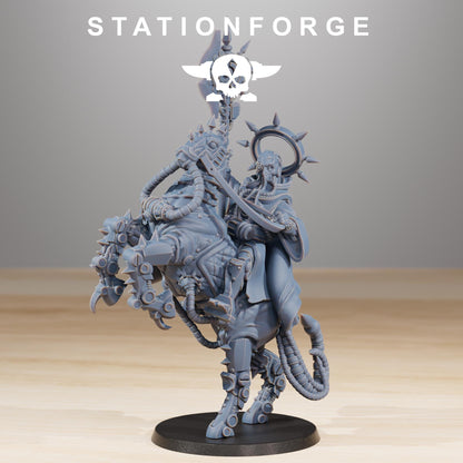 Scavenger The Fallen, Space Techno-bots, modular Sci-Fi warriors by STATIONFORGE, Sci-Fi Wargames Cyber-themed Grimdark miniatures