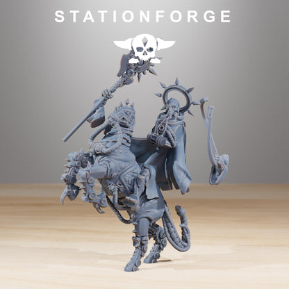 Scavenger The Fallen, Space Techno-bots, modular Sci-Fi warriors by STATIONFORGE, Sci-Fi Wargames Cyber-themed Grimdark miniatures