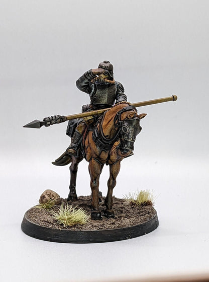 GrimGuard Cavalry, Modular Set Miniatures by STATIONFORGE,  Imperial guard cavalry regiment