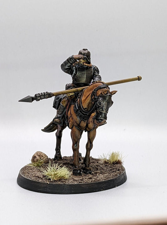 GrimGuard Cavalry, Modular Set Miniatures by STATIONFORGE,  Imperial guard cavalry regiment