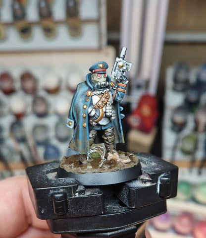 GrimGuard Ironclads, Death Korps Proxy, Sci-Fi Wargames Miniatures by STATIONFORGE