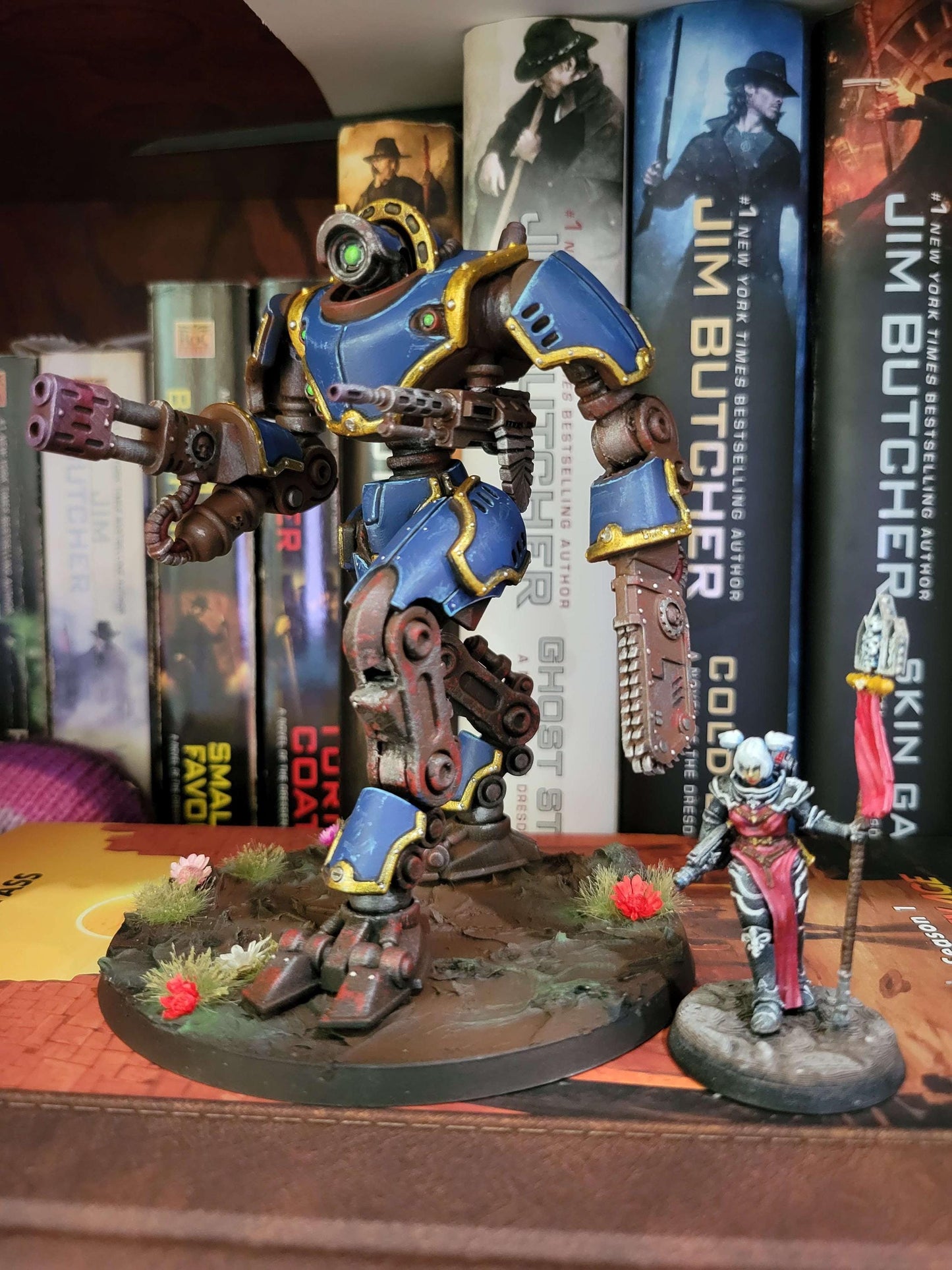 Scavenger Bracers, Modular Sci-Fi Titanic Warbot by STATIONFORGE, Grimdark Wargames Proxy