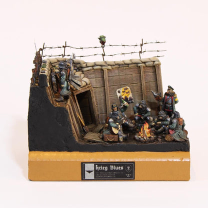 GrimGuard Comrades, Death Korps Proxy, Sci-Fi Wargames Miniatures by STATIONFORGE