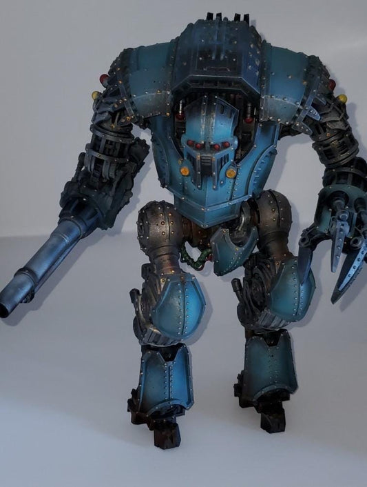 Scavenger Defender Mk1, Modular Sci-Fi Titanic Warbot by STATIONFORGE, Grimdark Wargames Proxy