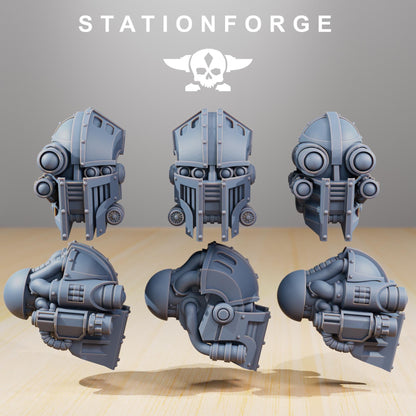 Scavenger Defender Mk1, Modular Sci-Fi Titanic Warbot by STATIONFORGE, Grimdark Wargames Proxy