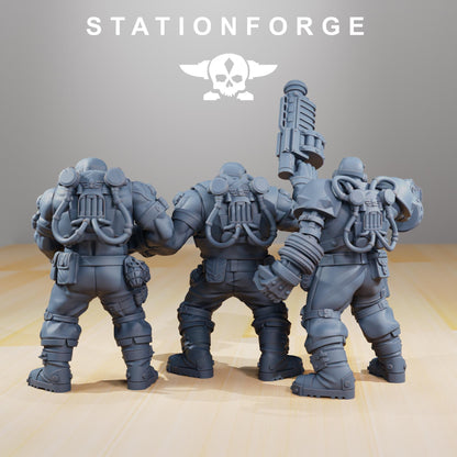 RoyalGuard - Guerrillas, Imperial Guard Proxy, Sci-Fi Wargames Miniatures by STATIONFORGE