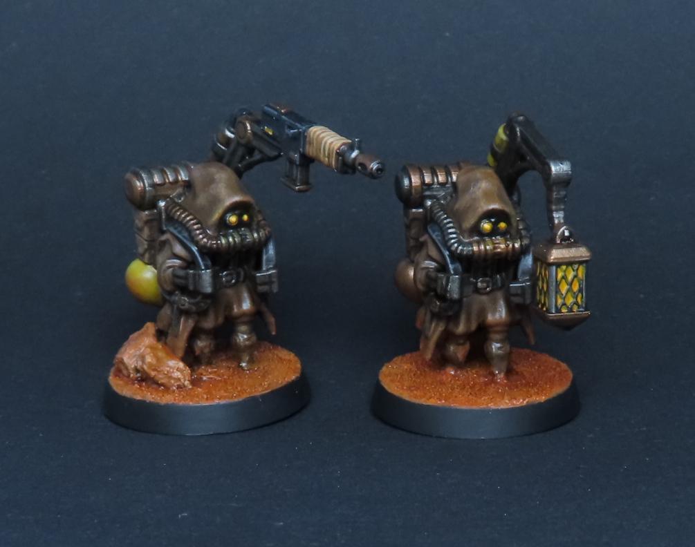 Scavenger Adventurer, Space Techno-bots, modular Sci-Fi warriors by STATIONFORGE, Sci-Fi Wargames Cyber-themed Grimdark miniatures