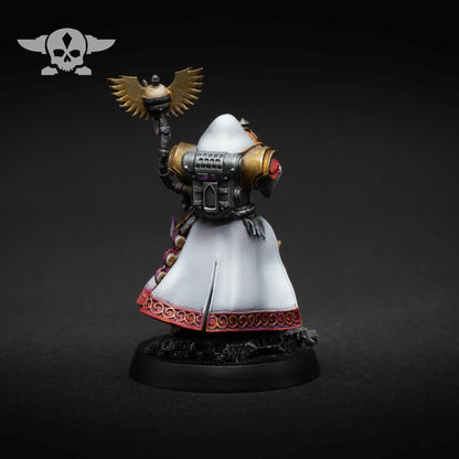 The Interrogator, Death Korps Proxy, Sci-Fi Wargames Miniatures by STATIONFORGE