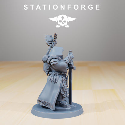 The Interrogator, Death Korps Proxy, Sci-Fi Wargames Miniatures by STATIONFORGE