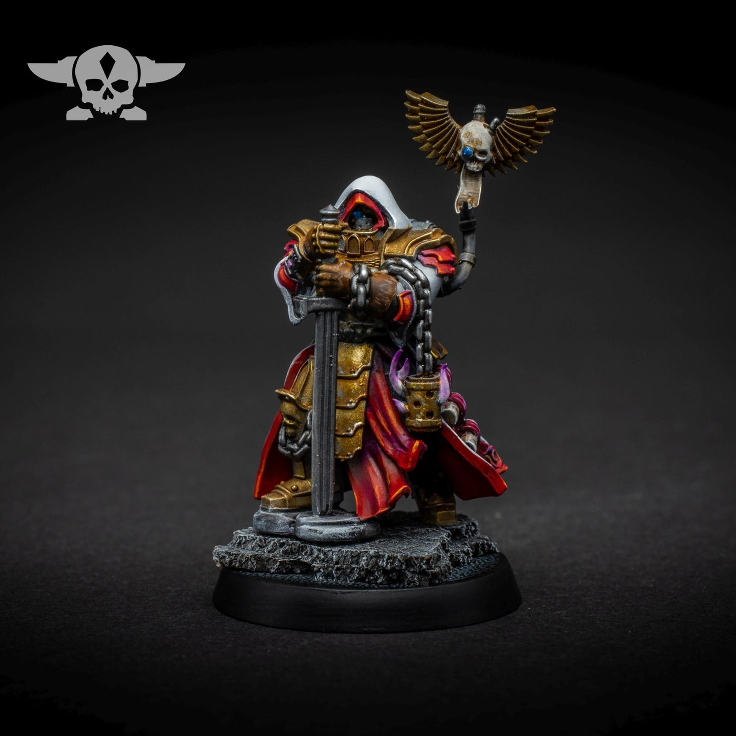 The Interrogator, Death Korps Proxy, Sci-Fi Wargames Miniatures by STATIONFORGE