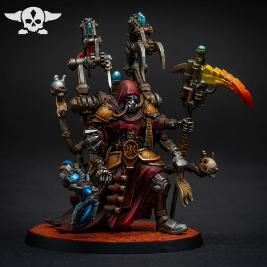 Scavenger Seeker, Space Techno-bots, modular Sci-Fi warriors by STATIONFORGE, Sci-Fi Wargames Cyber-themed Grimdark miniatures