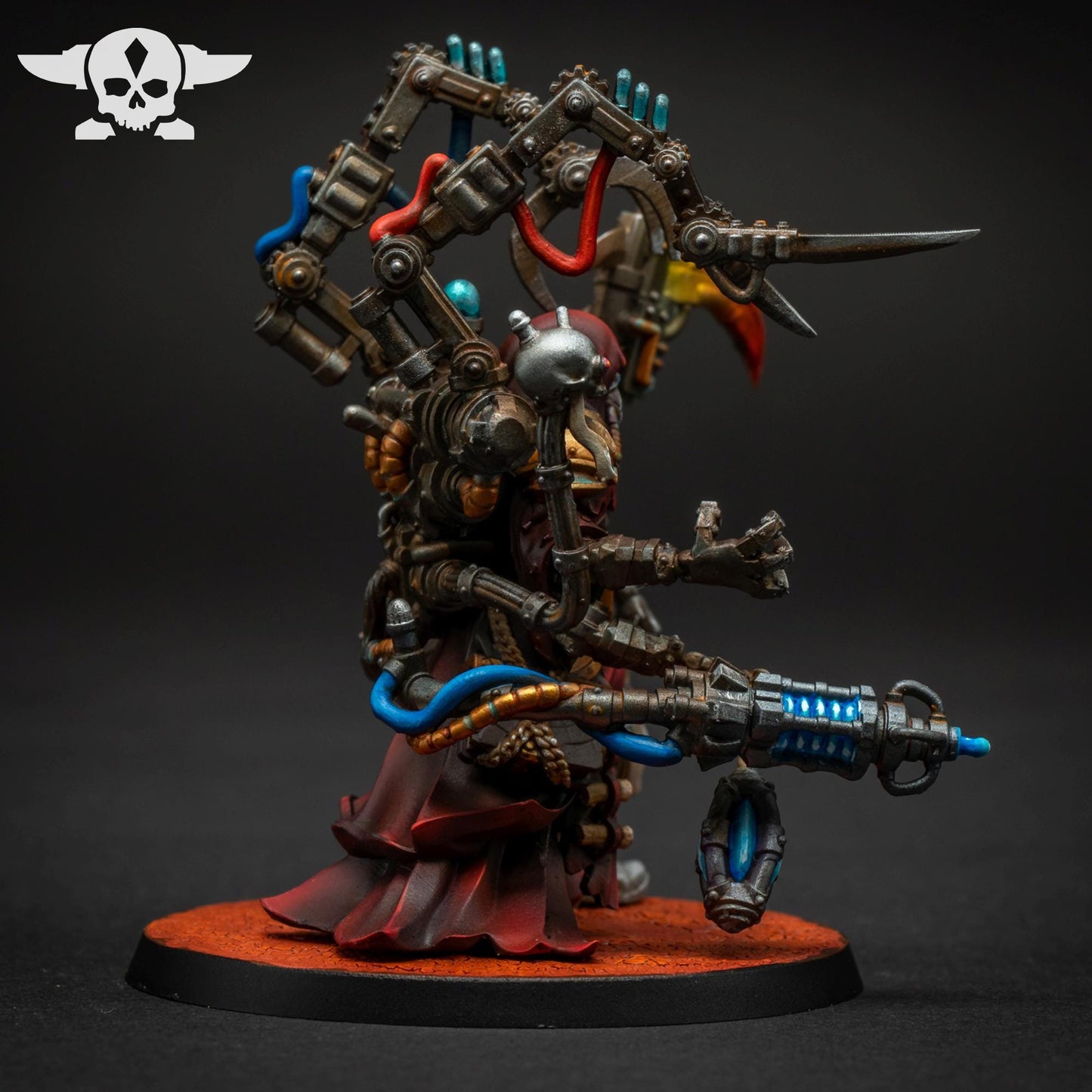 Scavenger Seeker, Space Techno-bots, modular Sci-Fi warriors by STATIONFORGE, Sci-Fi Wargames Cyber-themed Grimdark miniatures