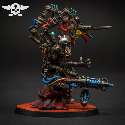 Scavenger Seeker, Space Techno-bots, modular Sci-Fi warriors by STATIONFORGE, Sci-Fi Wargames Cyber-themed Grimdark miniatures