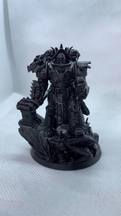 Prime Leader Of The Dragon Knights, Modular Sci-Fi Marine warriors by STATIONFORGE, Grimdark Wargames Proxy