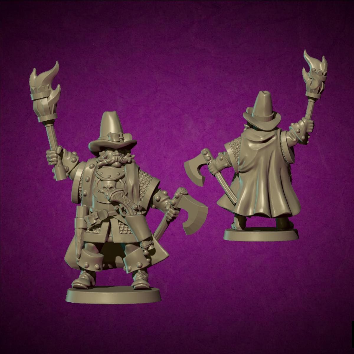 Witch hunter 2, Fantasy Skirmish Miniatures by MoM Miniatures, perfect for Fantasy Wargames and RPGs