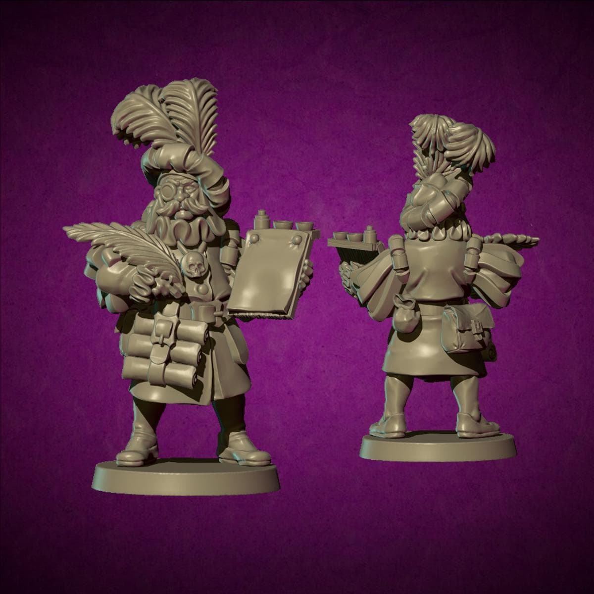 Collector, Fantasy Skirmish Miniatures by MoM Miniatures, perfect for Fantasy Wargames and RPGs
