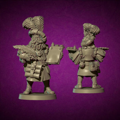 Collector, Fantasy Skirmish Miniatures by MoM Miniatures, perfect for Fantasy Wargames and RPGs
