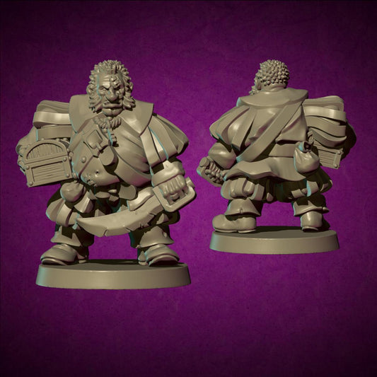 Collector Ogre, Fantasy Skirmish Miniatures by MoM Miniatures, perfect for Fantasy Wargames and RPGs
