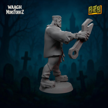 Frorkenstein, Halloween Monster Orks, Movie-inspired Orkish Menace Sculpted by Big Zkreen Boyz, Grimdark  Scaled for Sci-Fi Wargames