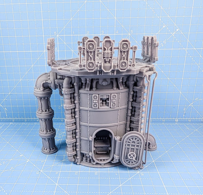 Pyroclast Furnace - Zone Selvik - Sci-Fi Space Industrial Terrain by Print Minis