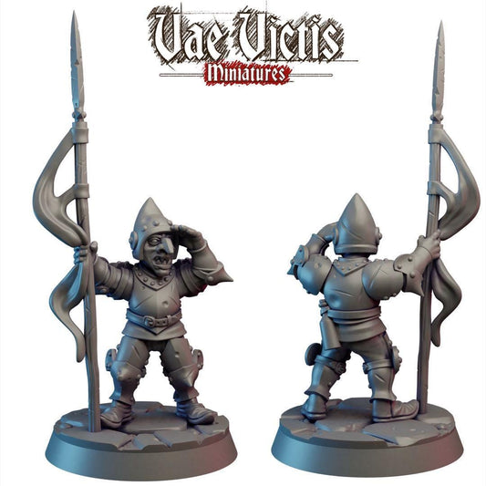 Goblin guards, Adventurers and Mercenaries by Vae Victis, perfect for Fantasy Wargames and Tabletop RPGs