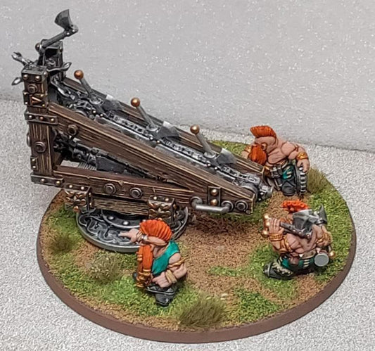 Dwarf Axe Thrower, Fantasy Skirmish Miniatures by MoM Miniatures, perfect for Fantasy Wargames and RPGs