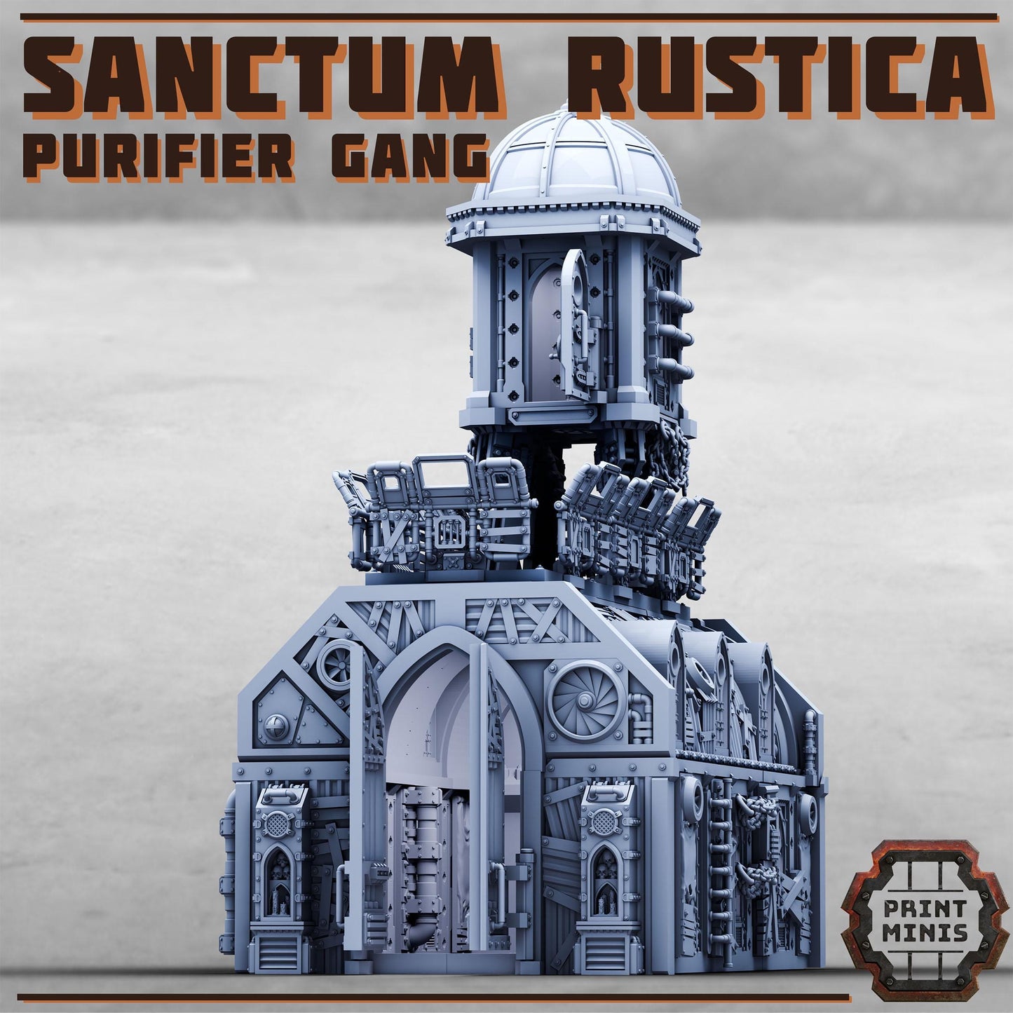 Sanctum Rustica - Sci-Fi City Skirmish Wargaming Terrain