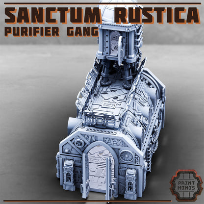 Sanctum Rustica - Sci-Fi City Skirmish Wargaming Terrain
