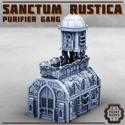 Sanctum Rustica - Sci-Fi City Skirmish Wargaming Terrain