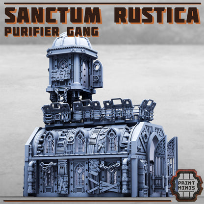Sanctum Rustica - Sci-Fi City Skirmish Wargaming Terrain