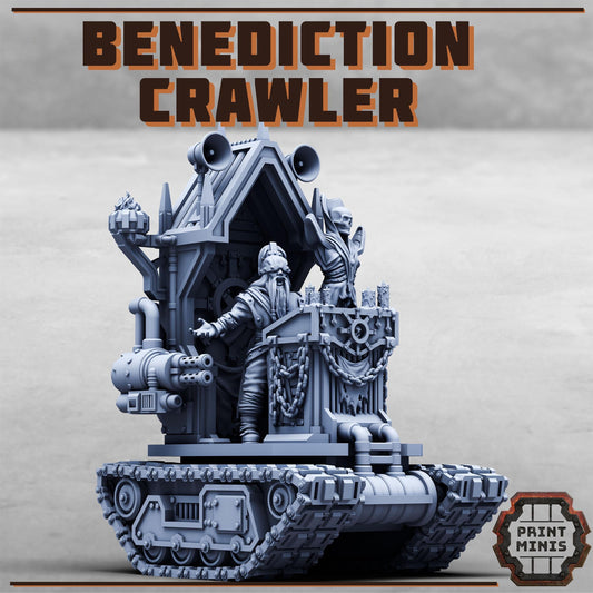 Benediction Crawler - Purifier Gang - Sci-Fi Grimdark City Skirmish Warfare Purifier Mercenaries