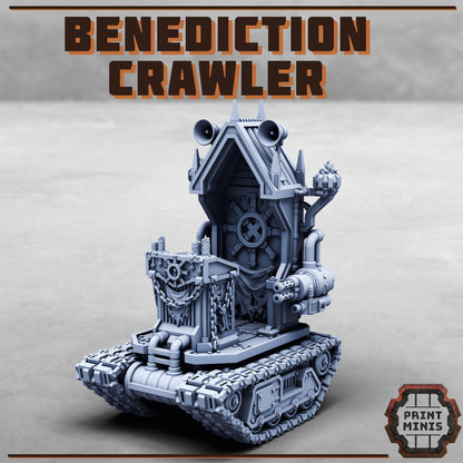 Benediction Crawler - Purifier Gang - Sci-Fi Grimdark City Skirmish Warfare Purifier Mercenaries